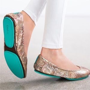 Tieks Wild Copper Ballet Flats 10